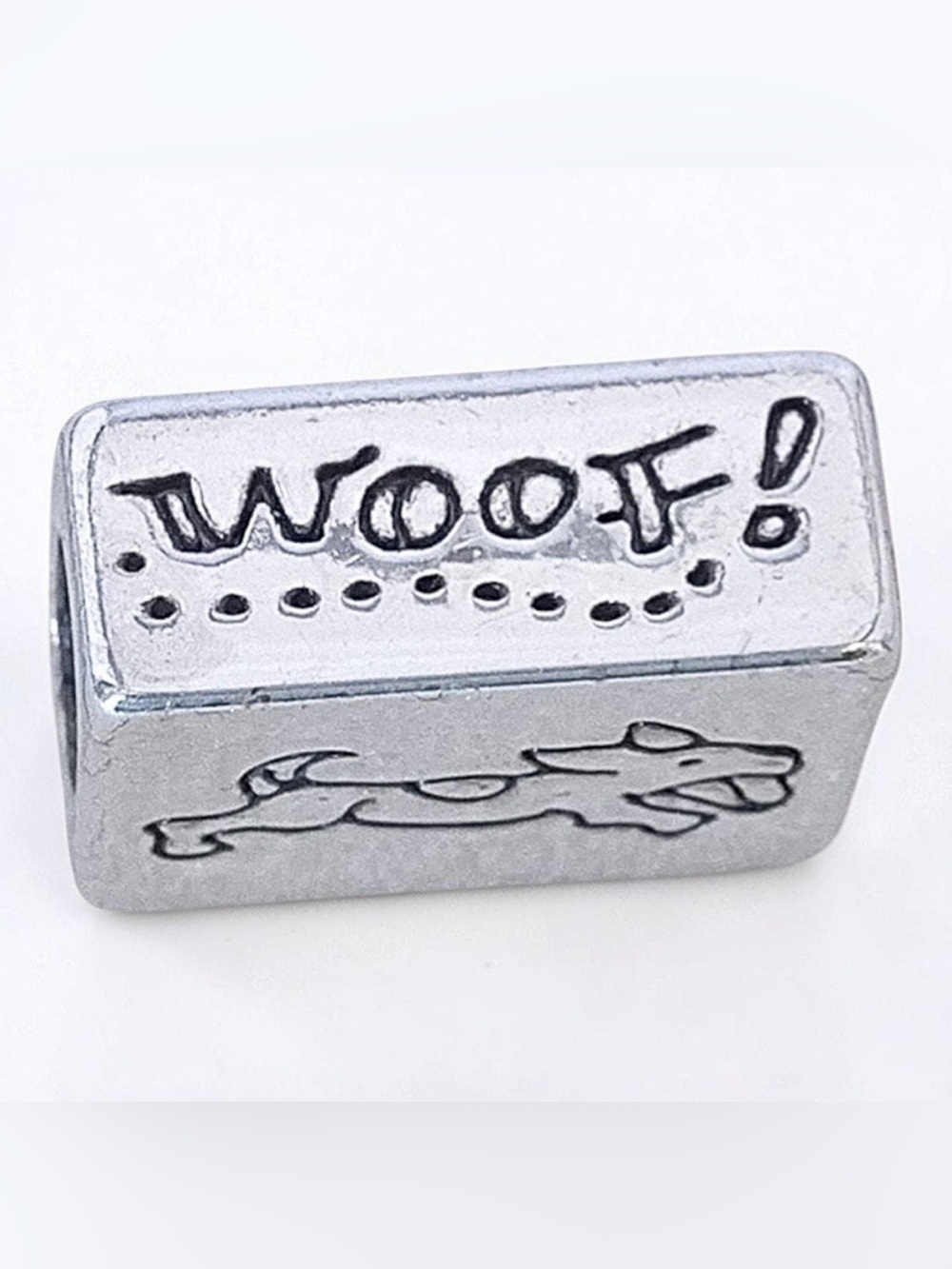 🐶 BRIGHTON WOOF DOG Bead/Spacer for Charm Bracelet!